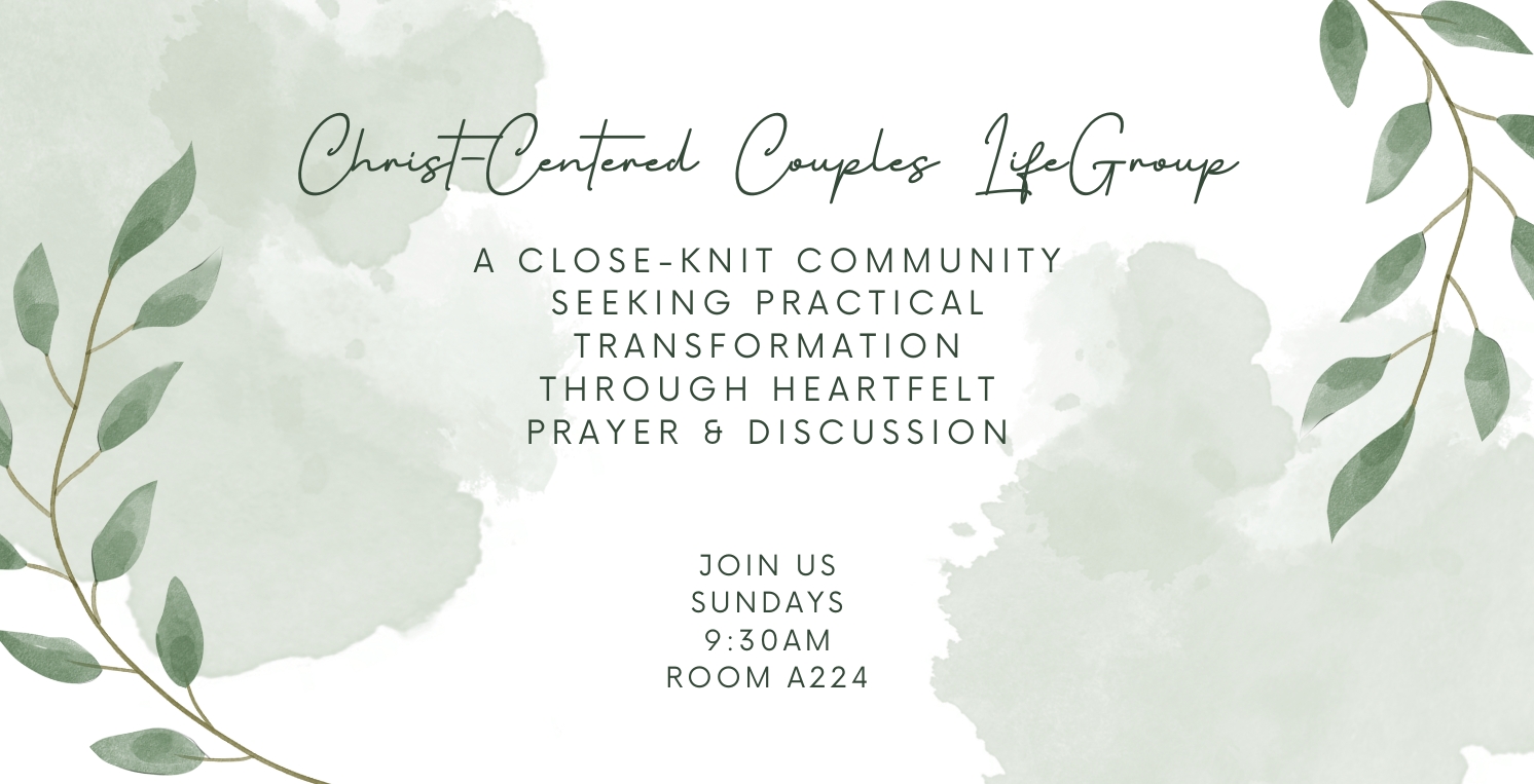 Cottonwood Creek Church - Christ-Centered Couples