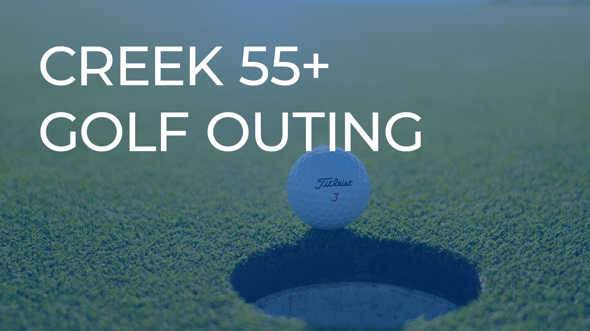 Cottonwood Creek Church - Creek 55+ Golf Outing