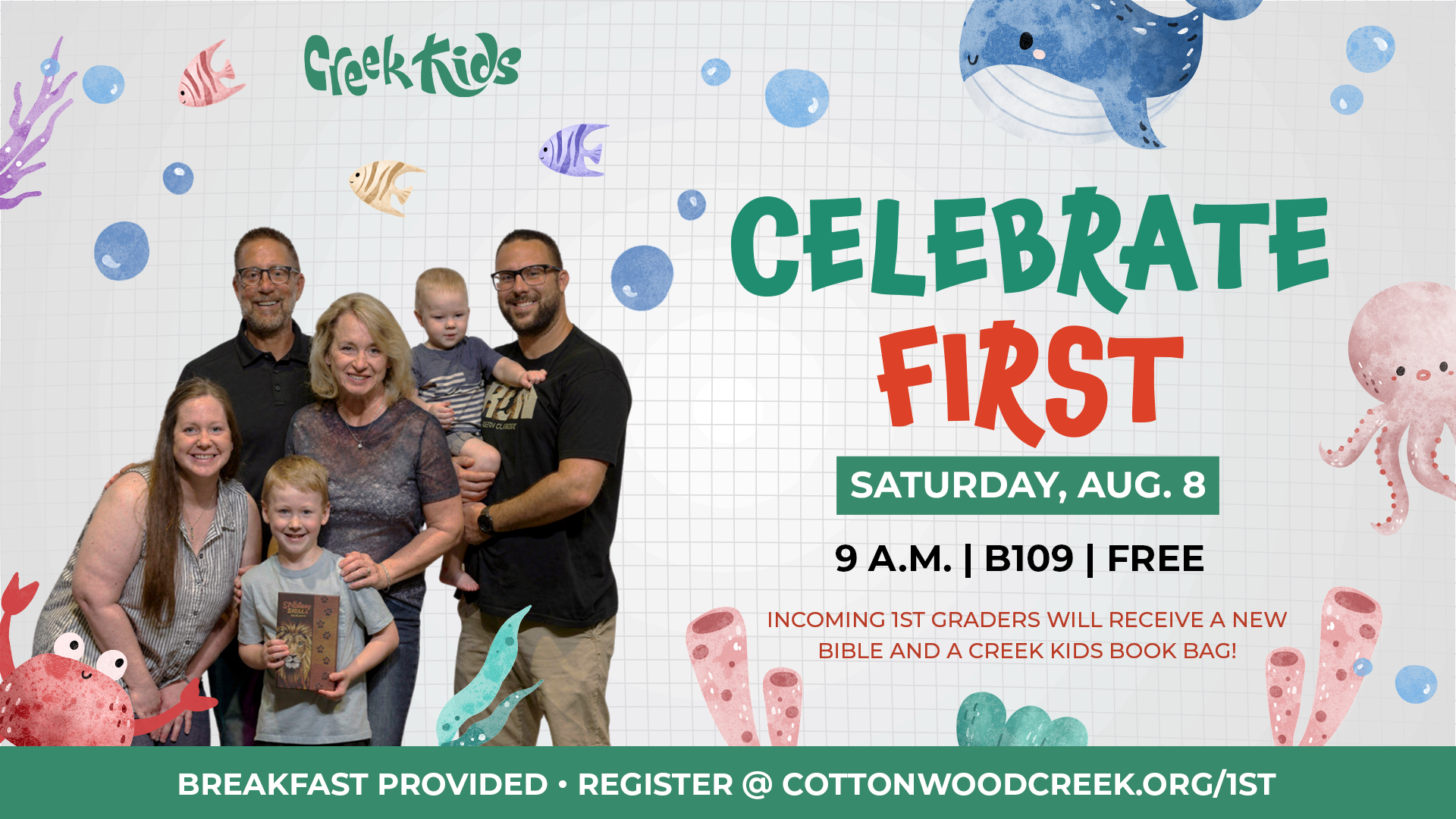 Cottonwood Creek Church - Celebrate First